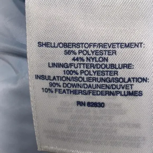 Lands' End Women's Silver Puffer Vest - Picture 6 of 10